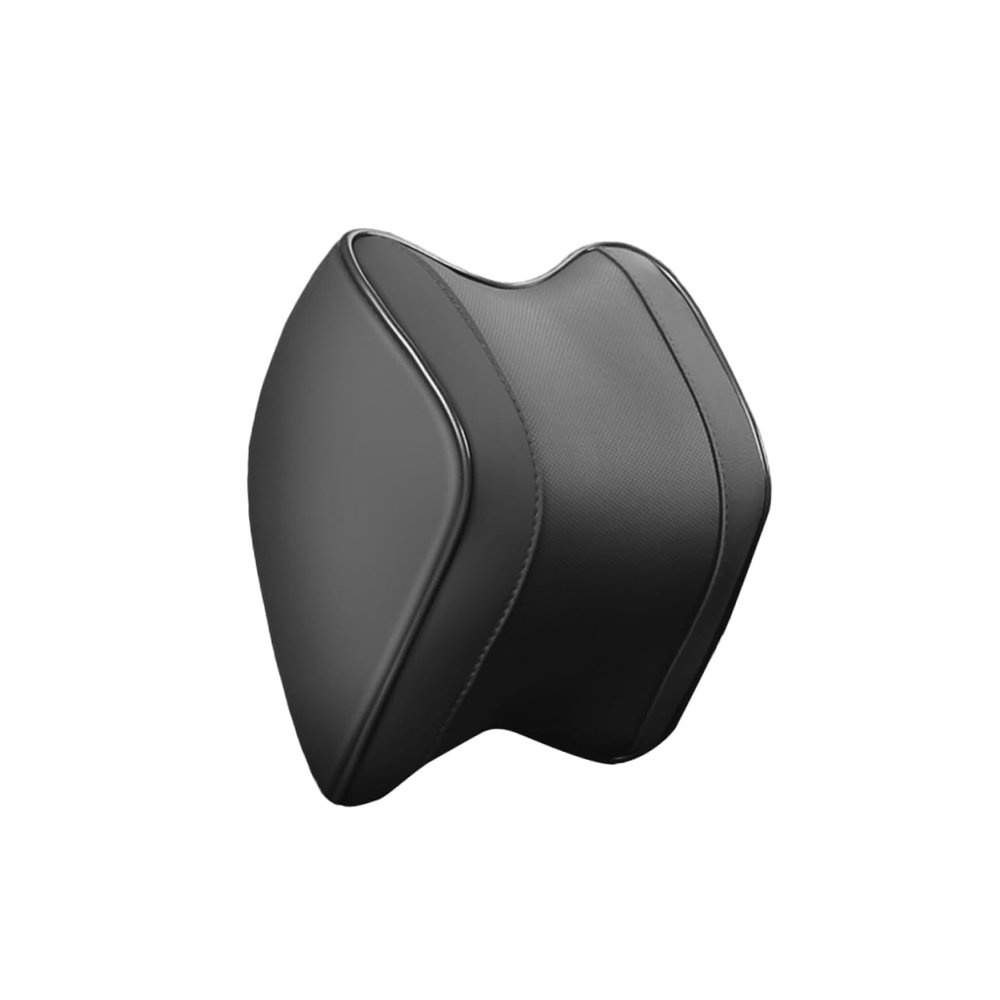 HONMEET Memory Foam Car Headrest Pillow Stretchy Neck Cushion for Comfort and Support for Vehicles Black