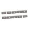 VINTORKY 10pcs Wind Rain Deflector Clips Durable Retaining Fasteners for Windshield Easy to Install Auto Fixing Clips for Secure Windboard Attachment view 1