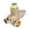 3 Way T Shape Brake Tee 3 Male Nuts Short Union M10 3/16 Inch Pipe 10mm view 3