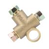 3 Way T Shape Brake Tee 3 Male Nuts Short Union M10 3/16 Inch Pipe 10mm view 4