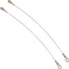 Edinstry 2 Pcs Tailgate Cable Hook Re-placement Fit for Ka-wasaki Mule 600 610 XC 610XC Re-place# 53045-0006 view 1