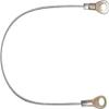 Edinstry 2 Pcs Tailgate Cable Hook Re-placement Fit for Ka-wasaki Mule 600 610 XC 610XC Re-place# 53045-0006 view 2