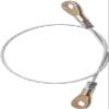 Edinstry 2 Pcs Tailgate Cable Hook Re-placement Fit for Ka-wasaki Mule 600 610 XC 610XC Re-place# 53045-0006 view 3