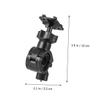 TOPPERFUN 2pcs Motorcycle Rearview Mirror Support Handlebar Fixing Holder Accessories Camera Stand Adapter Easy to Install for Motorbike Parts view 2