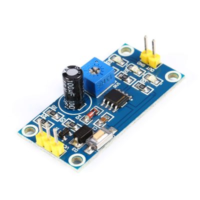 NE555 Adjustable Delay Relay Timer Module with LED Light Indicator, Test Button for Generator Module Trigger