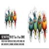 2 (Pieces) 3" and 5" Four Birds Sticker, Waterproof Vinyl Decals for Many Purpose Like Cars, Trucks, Laptops, Phones, Windows and More view 2