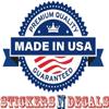 2 (Pieces) 3" and 5" Four Birds Sticker, Waterproof Vinyl Decals for Many Purpose Like Cars, Trucks, Laptops, Phones, Windows and More view 4