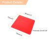 HARFINGTON Vinyl Squeegee, Vinyl Wrap Decal Squeegee Tool, 4-Inch Car Vinyl Film Scraper Plastic Squeegee for Car Wrap, Sign Making, Window, Red, Trapezoidal view 2