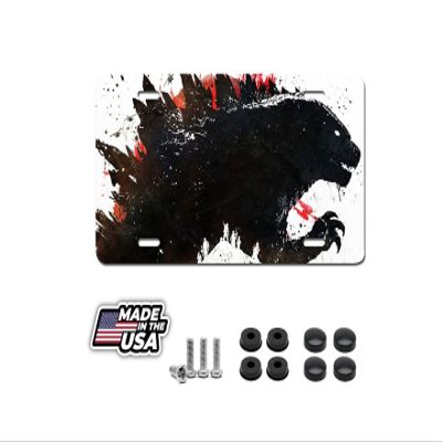 License Frame for Movies Truck 12" x 6" License Holder Funny Humor Auto Frame Universal Vehicles Standard Accessories