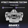 Brake X Front Right Brake Caliper Replacement for 2019-2020 Acura MDX | Zeta Coated Front Passenger Side Caliper with Bracket view 4