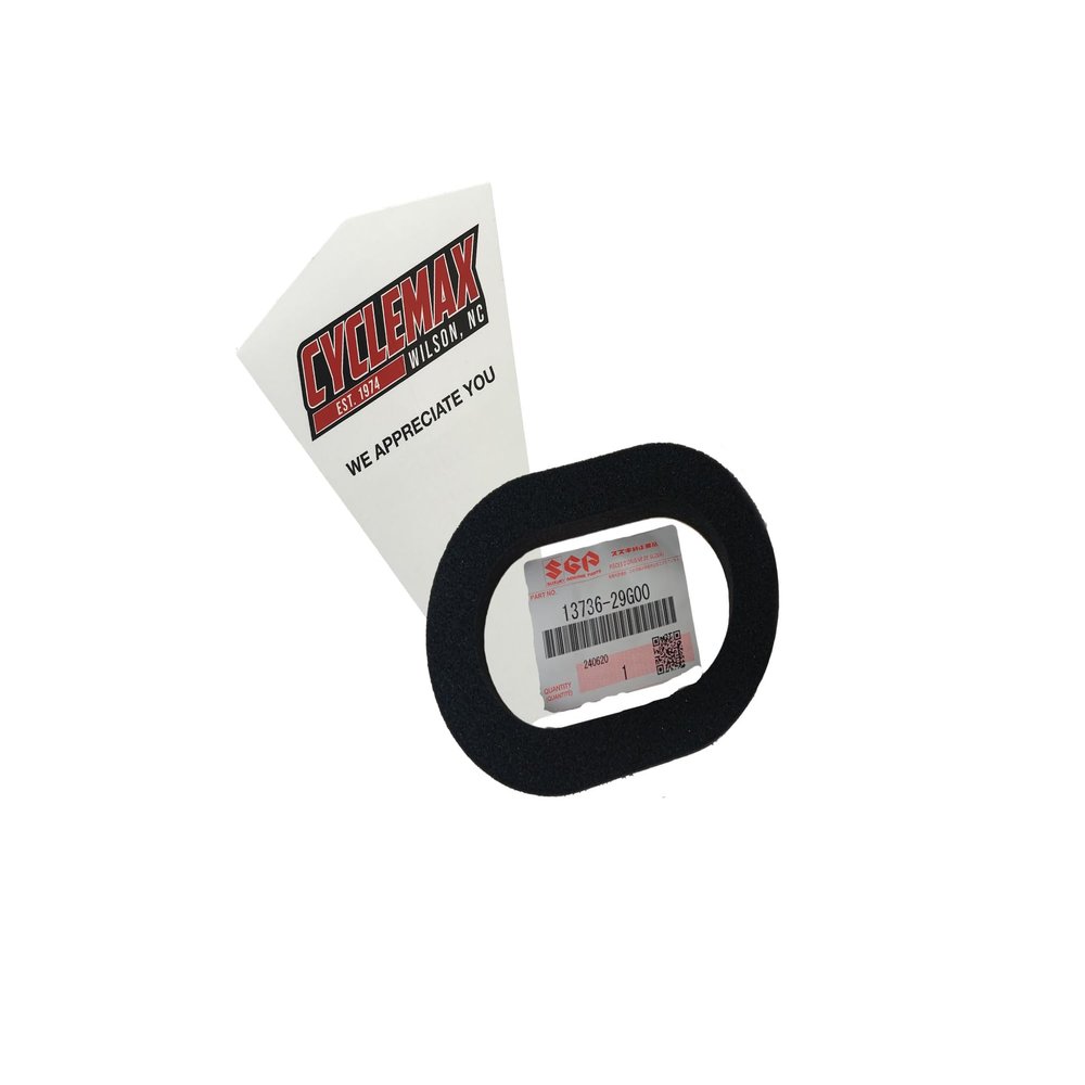 Cyclemax One Pack compatible with Suzuki Air Duct Cushion 2004-2005 Gsxr600 Gsxr750 13736-29G00 Contains One Air Duct Cushion and a Funnel