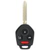 KEYS4LESS Replacement Keyless Remote Head Key Fob Compatible with WRX 2015-2019 FCC CWTWB1U811 2AOKM-SB3 Part Number 57497-FJ230 57497FJ230 57497-AL00A 57497-FJ021 57497-FJ020 view 1