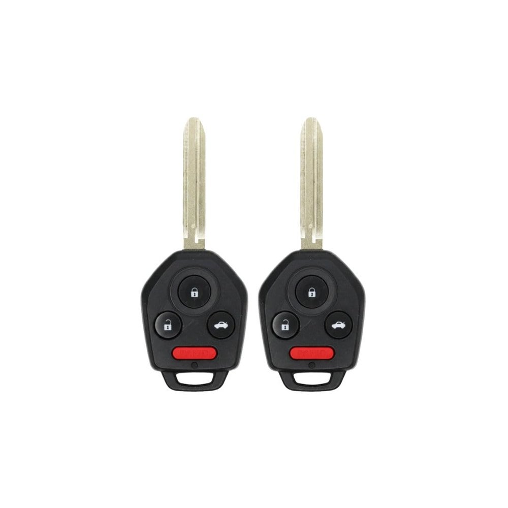 KEYS4LESS Replacement Keyless Remote Head Key Fob Compatible with Legacy 2017 FCC CWTWB1U811 2AOKM-SB3 Part Number 57497-FJ230 57497FJ230 57497-AL00A 57497-FJ021 57497-FJ020 Pack of 2