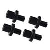 Cnthan7 4PCS M10*1.25 Clutch Brake Throttle Cable Adjuster Screw Aluminum Black For Universal Motorbike ATV Pit Dirt Bike Motorcycle view 3