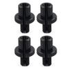Cnthan7 4PCS M10*1.25 Clutch Brake Throttle Cable Adjuster Screw Aluminum Black For Universal Motorbike ATV Pit Dirt Bike Motorcycle view 4