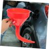 TOPPERFUN Oil Funnel Built Filter Plastic Automotive and Motorcycle Fuel Funnel Large Capacity for Gas and Oil Filling Easy to Clean and Spill-Resistant view 3