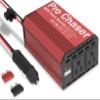 Pro Chaser 400W Vehicle Power Inverter - 12V DC to 110V AC Car Converter, Dual AC Outlets, USB-A QC 18W & USB-C PD 65W Ports, Road Trip Charging Companion with Replaceable in-Line Fuse view 1