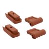 XTPTFABS 1078110141 2 Set of Sun Visor Clips,Brown view 1