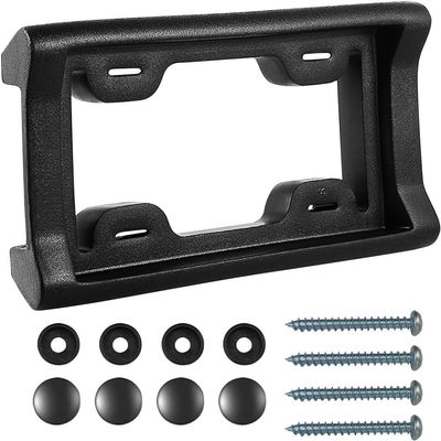 BLVD-LPF OBEY YOUR LUXURY License Plate Frame Bumper Guard Screws Included - 2.3" Thick Rubber License Plate Mount Protects Bumper from Scratches & Dents - Universal Fit for Cars, Trucks, SUVs, & Vans