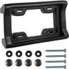 BLVD-LPF OBEY YOUR LUXURY License Plate Frame Bumper Guard Screws Included - 2.3" Thick Rubber License Plate Mount Protects Bumper from Scratches & Dents - Universal Fit for Cars, Trucks, SUVs, & Vans view 1