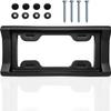 BLVD-LPF OBEY YOUR LUXURY License Plate Frame Bumper Guard Screws Included - 2.3" Thick Rubber License Plate Mount Protects Bumper from Scratches & Dents - Universal Fit for Cars, Trucks, SUVs, & Vans view 2