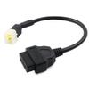 SIKUAI 6Pins OBD2 Motorcycle Scanner Diagnostic Tool Adapter Cable Connector, Code Reader Cable For Delphi view 1