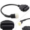SIKUAI 6Pins OBD2 Motorcycle Scanner Diagnostic Tool Adapter Cable Connector, Code Reader Cable For Delphi view 3