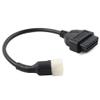 SIKUAI 6Pins OBD2 Motorcycle Scanner Diagnostic Tool Adapter Cable Connector, Code Reader Cable For Delphi view 4