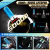 SPBRTBUB Headlight Bulbs Compatible with civic 2004-2013 Light Bulb Halogen, 9005/HB3/H10 high beam + 9006/HB4 low beams,car light bulb4 pack view 2