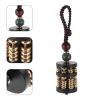 OUNONA Wooden Abacus Keychain Pendant Split Ring Decorative Car Key Ring Ornament Unique for Adults and Boys and Girls for Home and Office Decor view 4