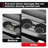 ASZSK Soft Mats for Toyota Corolla Cross 2022-2024,Non-Slip Door Slot Mats Waterproof Cup Holder Insert Center Console Liners for Corolla Cross 2024 2023 Accessories - White view 4