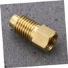 VINTORKY Refrigerant Connector for Auto SAE to Vacuum Pump Adapter Fitting Half view 2