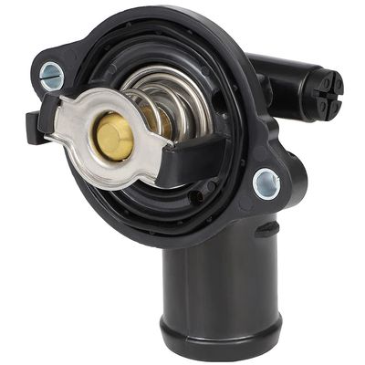 cciyu Thermostat housing Compatible for Chrysler 300 2011-2018 for Dodge Challenger 2011-2018 for Dodge Charger 2011-2018 replaces 5184977AE,5184977AD