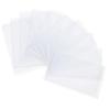 NAMOARLY 10 Pack Adhesive Label Pockets Car Windscreen Parking Permit Holder Plastic Sleeves Sticker Bag for Card Holders view 1