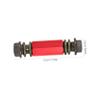 Gatuida Replacement Brake Line Extension Adapter Metal Brake Line Union Connector for Motorcycle Quick Installation Durable Compression Tube Fitting Versatile for Various Models view 2