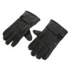 WHAMVOX USB Heated Winter Motorcycle Gloves with Adjustable Temperature Control Thermal Riding Gloves for Outdoor Sports Touchscreen Function Black view 1
