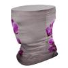 QWNMD Neck Gaiter Orchid Printed Head Wrap Headwear Bandanas Face Scarf Mask Neck Warmer Balaclava Suitable for Both Men And Women view 3