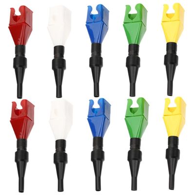 GRIRIW 10pcs Square Bayonet Funnel Kit Oil Change Funnels for Automotive Use Draining Tools for Gasoline Transmission Oil