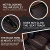 Car Floor Mats for Cadillac Escalade 7Seats 2017-2018,Leather Luxury Floor Liner All Weather Protection Carpet. (Full Set/Black) view 3