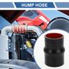 X AUTOHAUX 1 Set 60mm/2.36"-65mm/2.56" 102mm/4.02" Length Black Red Car Silicone Hose with Clamps Hump Hose Coolant Hose Universal view 2