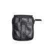 Trip Machine Genuine Leather Motorcycle Utility Pouch Bag Small Organizer with Belt Loop for Keys, Wallet & Tools Compact Riding & Everyday Carry Accessory (Black) view 2