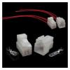 ROBAUN 1 Set 3 Pin 7123-2237 7122-2237 Male Female Plastic Connector Automotive Wiring Harness Socket(Female 20cm Wires) view 2