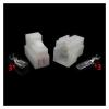 ROBAUN 1 Set 3 Pin 7123-2237 7122-2237 Male Female Plastic Connector Automotive Wiring Harness Socket(Female 20cm Wires) view 3