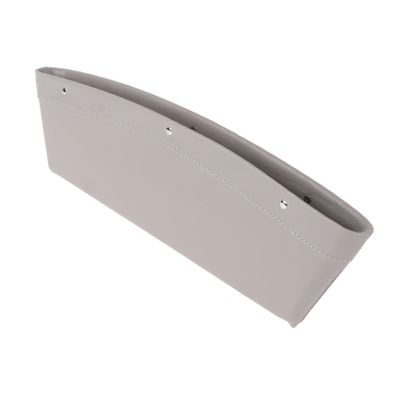 Car Seat Gap Filler Organizer PU Leather Pocket for Phones