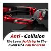 For Ho&n&da XL750 2023-Present Clutch Lever Brake Set Adjustable Folding Handle Levers Motorcycle Accessories Parts view 2