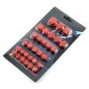 For General purpose motorcycle Decoration Bolt Nut Motorcycle Accessories Cover (Red) view 1