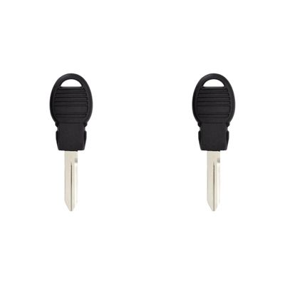 Replacement Transponder Ignition Car Key Compatible with Caravan 2016 Part Number 68033740AA Chip ID 46 Pack of 2