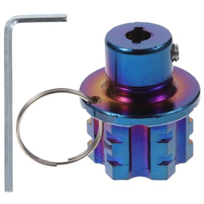 OSOLADY CNC Alloy Key Cover for Motorcycle and Electric Scooter Easy to Install Enhances Aesthetic Appeal Secure Fit Screws Design Options