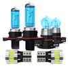 ZPXGIZT Light Bulbs Fit For Dodge Grand Caravan 2010, High Performance Halogen Headlight Bulb And License Plate Lights Combo, 9008 5202 High Low Beam Fog Lights, 6000K White Light, Pack of 6 view 1