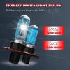 ZPXGIZT Light Bulbs Fit For Dodge Grand Caravan 2010, High Performance Halogen Headlight Bulb And License Plate Lights Combo, 9008 5202 High Low Beam Fog Lights, 6000K White Light, Pack of 6 view 2